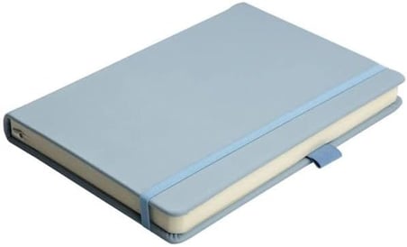 Venzi Sert Kapak Planlayıcı Defter 14x20 cm 100gr. Krem 96 Yaprak Mavi Çizgili