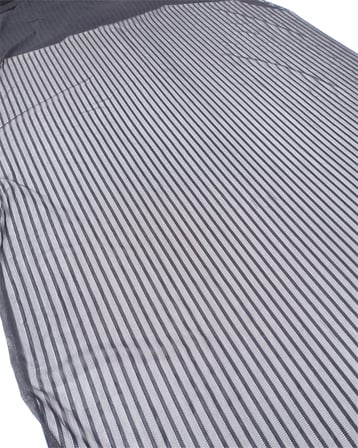 Siyah Kendinden Desenli Yumuşak File Tül Kumaş Bluzluk & Elbiselik 80x450cm