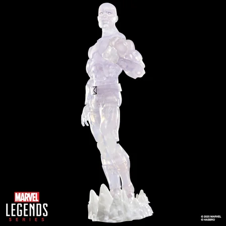 Legends Serisi Gizli Savaşlar Buz Adam, X-Men Retro Çizgi Roman Koleksiyonluk 15 cm Kalkanlı Aksiyon Figürü
