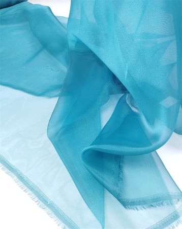 Zümrüt Yeşili Hafif Parlak Organze Tül Kumaş Elbiselik & Bluzluk En: 140cm