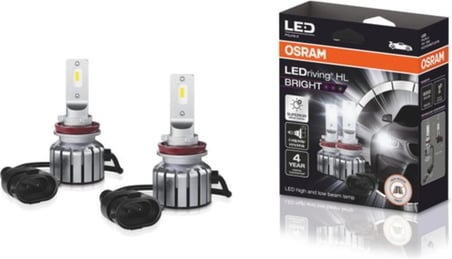 H11 LED Xenon Kit%300 Fazla Işık / 4 Yıl Garantili 12V (2 Adet Far Için) 64211DWBRT-2HFB