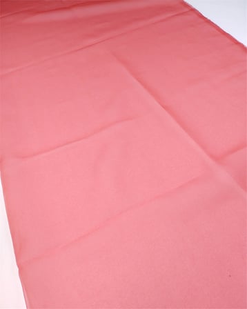 Kırmızı Kumlu Dokulu Hafif Parlak Organze Tül Kumaş Elbiselik & Bluzluk 150x220cm