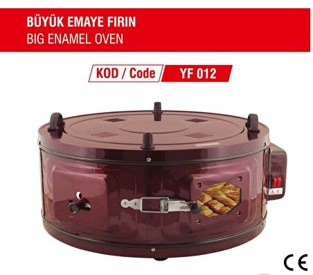 GARANTİ DAVUL FIRIN BÜYÜK BOY TEK TEPSİLİ DAVUL FIRIN