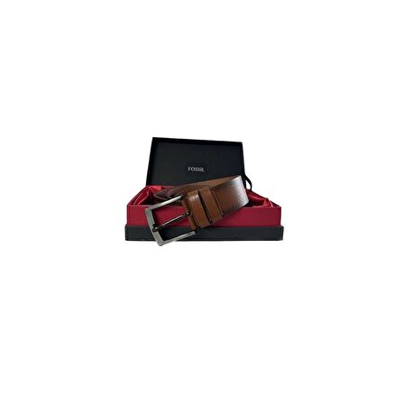 Fossil Taba Hakiki Deri 4,5 cm Erkek Kemeri-130cm