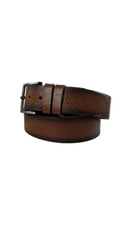 Fossil Taba Hakiki Deri 4,5 cm Erkek Kemeri-125cm