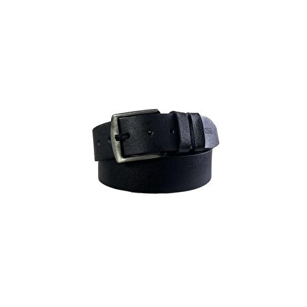 Fossil Siyah Hakiki Deri 4,5 cm Erkek Kemeri-115cm