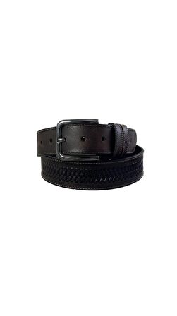 Fossil Kahve Desenli Hakiki Deri Spor Erkek Kemeri 4cm-130CM
