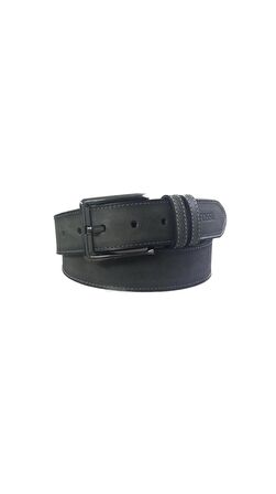 Fossil Gri Hakiki Deri Spor Erkek Kemeri 4cm-115