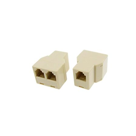 RJ45 İNTERNET DAĞITICI ÇOĞALTICI 8P 8P 1 DİŞİ 2 DİŞİ