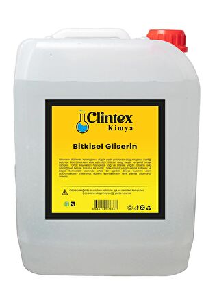 Clintex Kimya %99 Bitkisel Gliserin Yağı 5 Kg