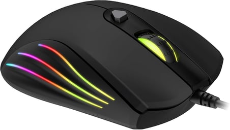 Gamenote Gamer Mouse, RGB, 800-1600-2400-3200 DPI, USB, MS1002