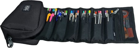JACBAG ORGANIZER RULO KALEM ÇANTASI (Siyah)