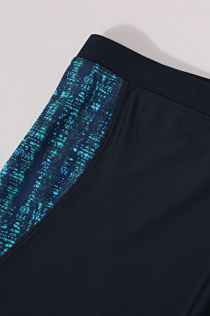 Slazenger Spl Boxer Sn43 Erkek  Koyu Mavi / Turkuaz Boxer