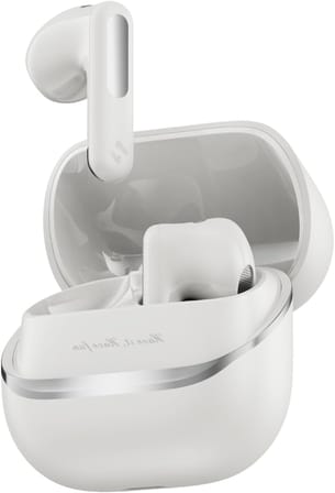 Space T1 Bluetooth 6.0 Kulaklık ANC 3.0 Gürültü Engelleme Hi-Res Audio 40.5 Saat Pil Ömrü (Beyaz)