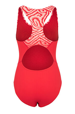 Slazenger Sports Back Kadın Yüzücü Kırmızı Mayo