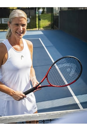 MX Attitude Suprm Kırmızı Tenis Raketi