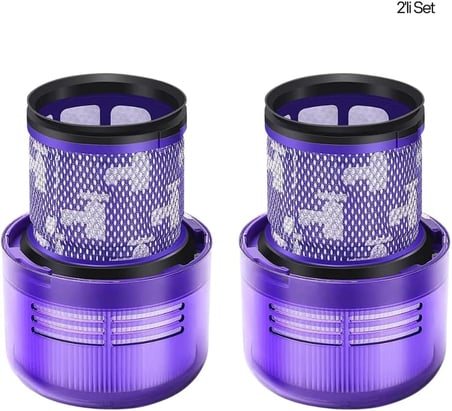 Dyson Süpürge için V11 | V15 | SV14 | SV22 Modelleri İçin Dyson Uyumlu HEPA Filtre - 2'li Set