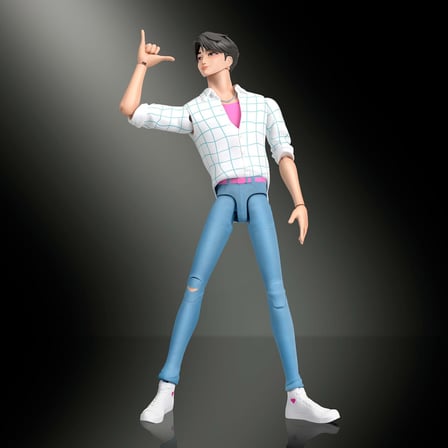 Mattel K POP Demon Hunters Jinu Aksiyon Figürü