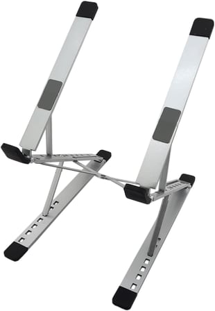 Kaliteli Tok Alüminyum Dizüstü Bilgisayar Notebook Standı Yüksekliği Ayarlanabilir 30cm Maksimum Yükseklik Stand Taşınabilir Yükseltici MacBook Uyumlu Tüm Dizüstü Bilgisayar 10-16 inç N8