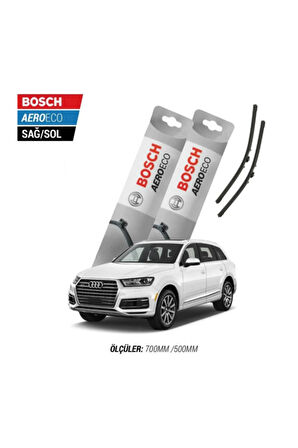 Audi Q7 2017 Model Bosch Aeroeco Muz Silecek Takımı