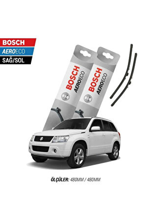 Suzuki Grand Vitara 2005-2024 Model Bosch Aeroeco Muz Silecek Takımı