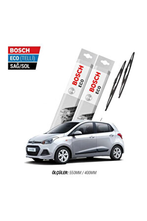 Hyundai İ10 2009 Model Silecek Takımı Bosch Eco (telli)