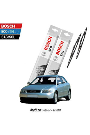 Audi A3 1998 Model Silecek Takımı Bosch Eco (telli)
