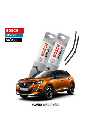 Peugeot 2008 2020 Model Bosch Aeroeco Muz Silecek Takımı