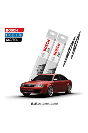 Audi A6 2000 Model Silecek Takımı Bosch Eco (telli)