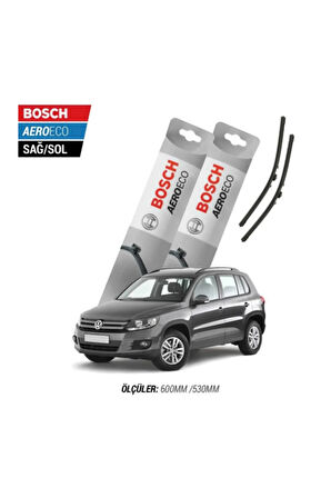 Volkswagen Tiguan 2007 Model Bosch Aeroeco Muz Silecek Takımı