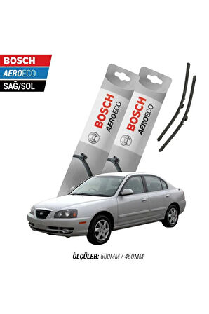 Hyundai Elantra 2004 Model Bosch Aeroeco Muz Silecek Takımı