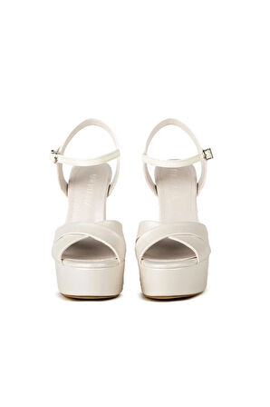 Juliet Suni Deri Sedef Platform Ayakkabı