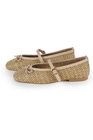 Laven Hasır Detaylı Babet