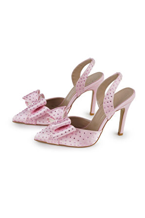 Atlantis Taş Detaylı Topuklu Ayakkabı