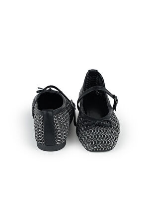 Laven Hasır Detaylı Babet