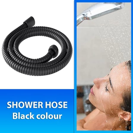 Kyrotech 140 cm Uzun Esnek Duş Hortumu, Dayanıklı, Hafif ve Esnek Tasarım, Geniş Hareket Özgürlüğü, Bahçe, Ev ve Endüstriyel Kullanım için Uygun, Kolay Kurulumlu