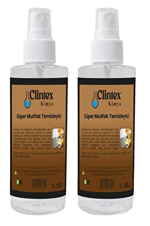 Clintex Kimya Süper Mutfak Temizleyici 2x200 Ml