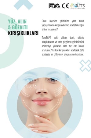 Soft Silikon Bant 2cmx3mt -Estetik-Kırışıklık- Mide -Karın Kol Bacak Germe- Sezaryen-Ben Aldırma