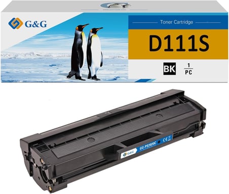 Samsung Xpress M2070W M2070 M2026W M2020 M2070FW M2022W için Samsung MLT-D111S ile Uyumlu MLT-D111S Toner (1 Siyah)