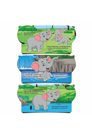 İlk Hikaye Kitaplarım Hayvanlar Alemi 6'lı Set Hayvanlar İlk Kitaplarım Eğitici Bebek Kitapları