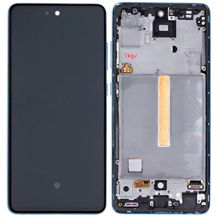 Samsung Galaxy A52 - SM-A525 Lcd Ekran Dokunmatik Orijinal Kalite ÇITALI MAVİ