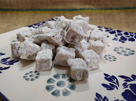 GURMEKENT ÇİFTE KAVRULMUŞ ANTEP FISTIKLI KUŞ LOKUMU 500GR