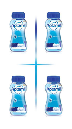 1 Bebek Sütü İçime Hazır (Sıvı) 200 ml 0-6 Ay 4  Adet