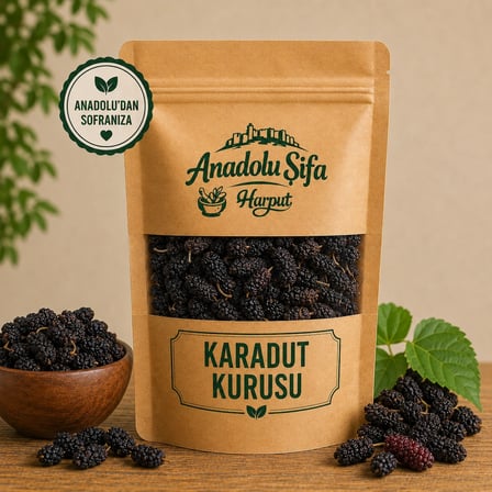  Karadut Kurusu 500 Gr | Kurutulmuş Meyve | Doğal ve Katkısız
