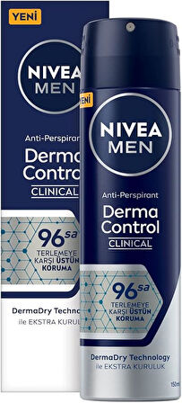 NIVEA Derma Control Clinical Erkek Sprey 150ml