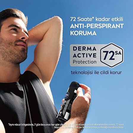 NIVEA MEN Black & White Invisible Original Sprey 150 ml