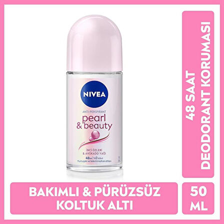NIVEA Pearl & Beauty Roll-on 50 ml X 2 ADET
