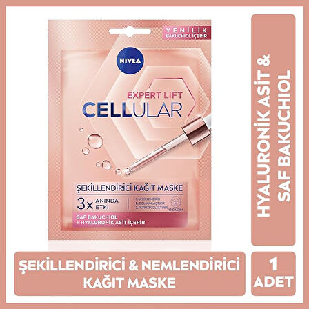 NIVEA Cellular Expert Lift Şekillendirici Kağıt Maske X 3 ADET