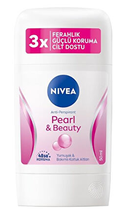NIVEA Pearl & Beauty Stick 50 ml X 3 ADET