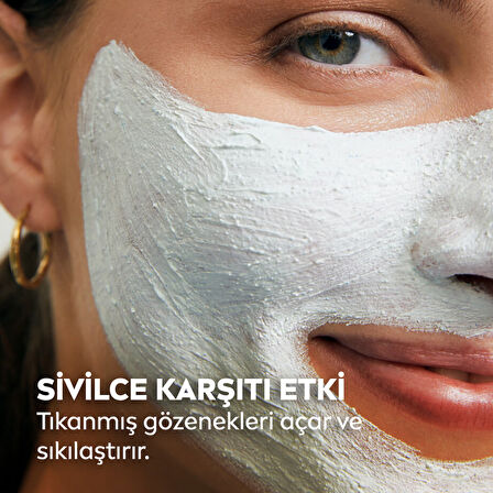 NIVEA 3'ü 1 arada Beyaz Kil Maskesi 150 ml X 4 ADET